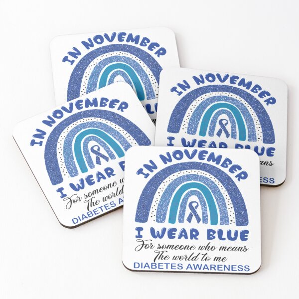 Item preview, Diabetes Awareness Shirt | In November I Wear Blue designed and sold by haodon79.