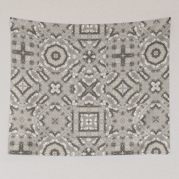 Item preview, grey geometry patterns designed and sold by alfaouzi.