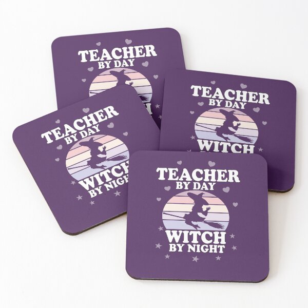 Item preview, Teacher By Day Witch By Night | Funny Halloween for teachers designed and sold by JooArtPrints  ★★★★★.