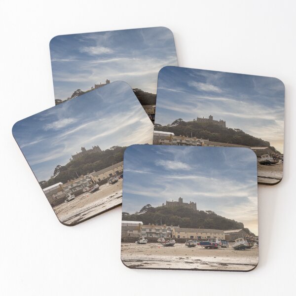Item preview, St Michaels mount Cornwall low tide designed and sold by kathleenjean.