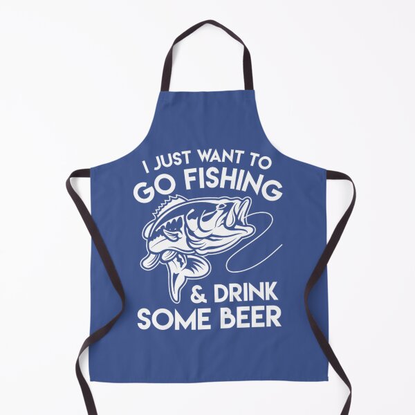 Item preview, i just want to go fishing drink some beer     designed and sold by CharmbyMA.