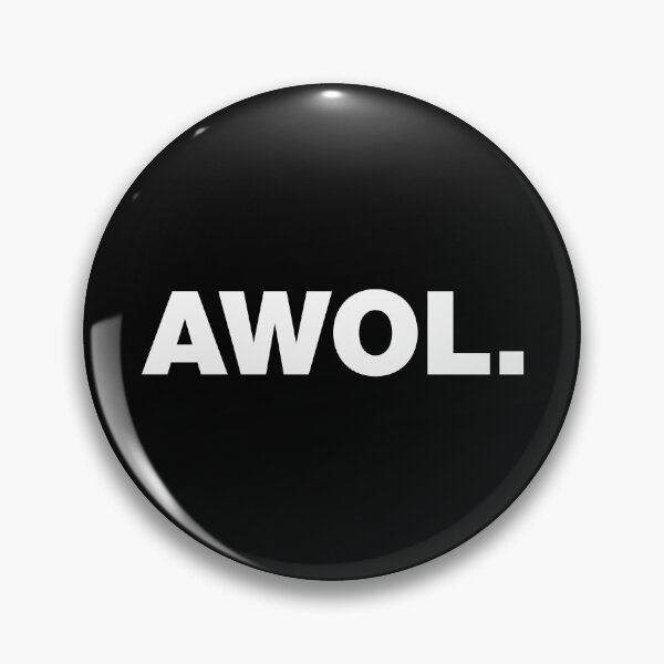 Item preview, AWOL (white letters) designed and sold by dudethecreator.