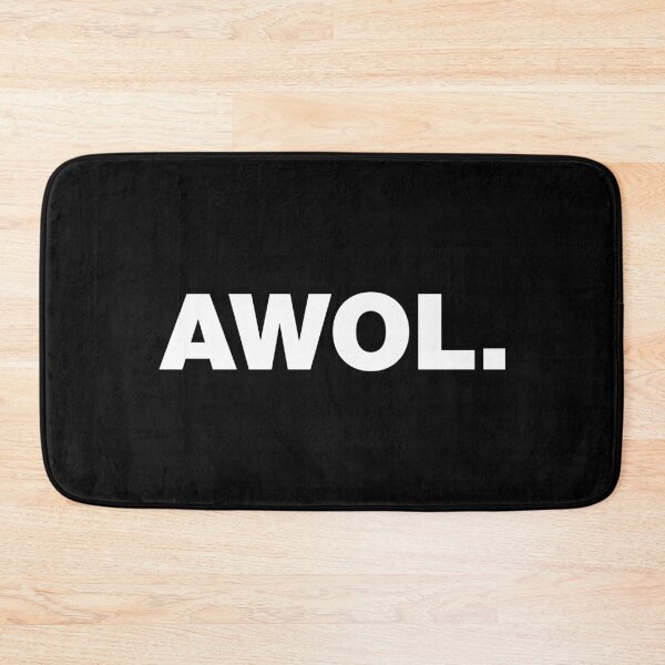 Item preview, AWOL (white letters) designed and sold by dudethecreator.