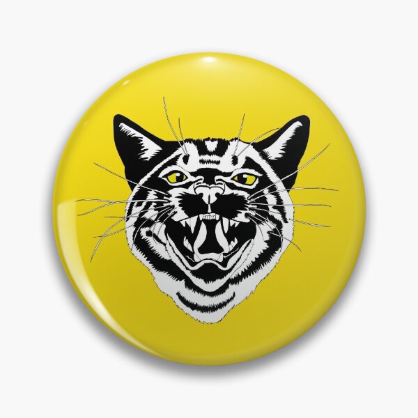 Item preview, Black Cat Halloween Cat Hissing designed and sold by LuxeHurricane.