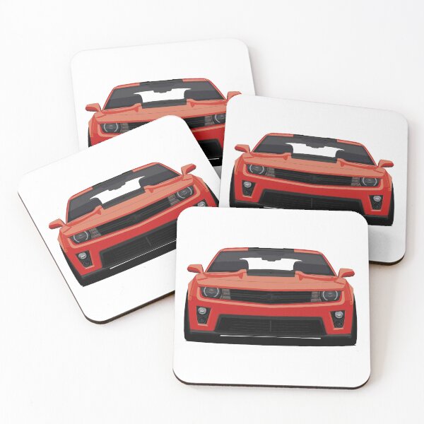 Item preview, Red modern musclecar ZL1 designed and sold by OlegNaches.