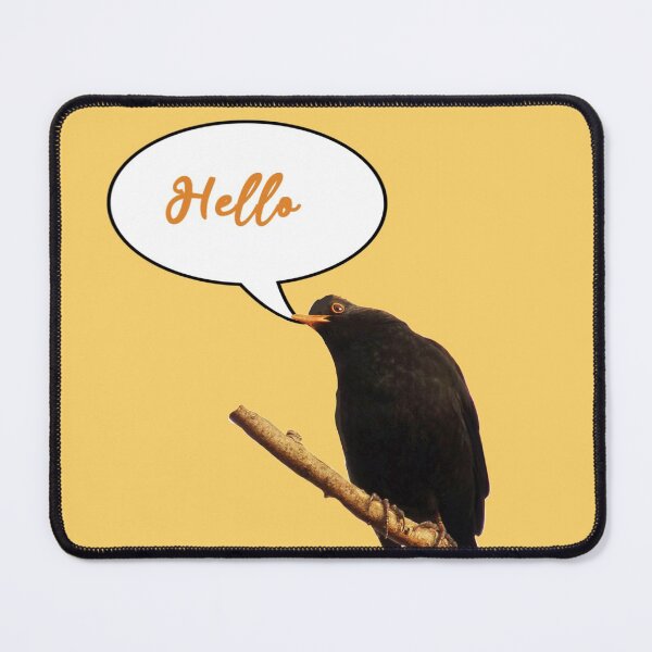 Item preview, Blackbird says hello designed and sold by Haloproductions.