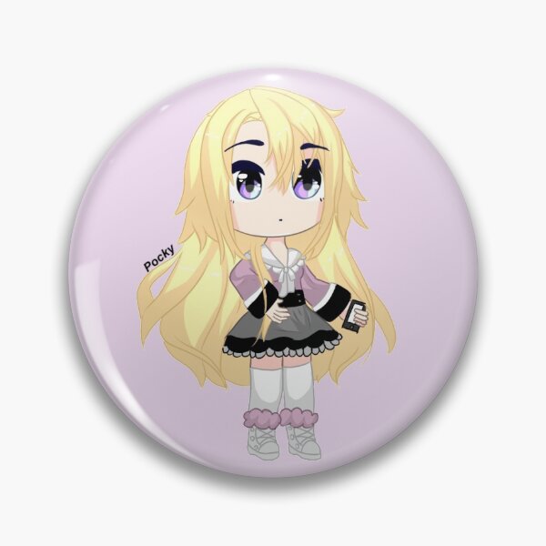 Artikelvorschau, Gacha Life - Gacha blondes Mädchen entworfen und verkauft von pockyartstudio.
