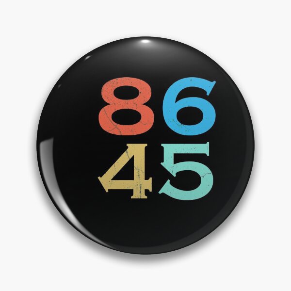 Item preview, Classic Vintage Style 86 45 Anti-Trump  designed and sold by OusmaneProDz.