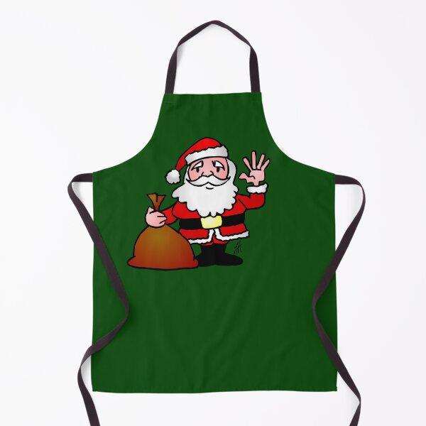 Item preview, Santa Claus waving designed and sold by cardvibes.