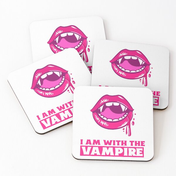 Item preview, I am with the vampire! designed and sold by 2-Of-A-Kind.