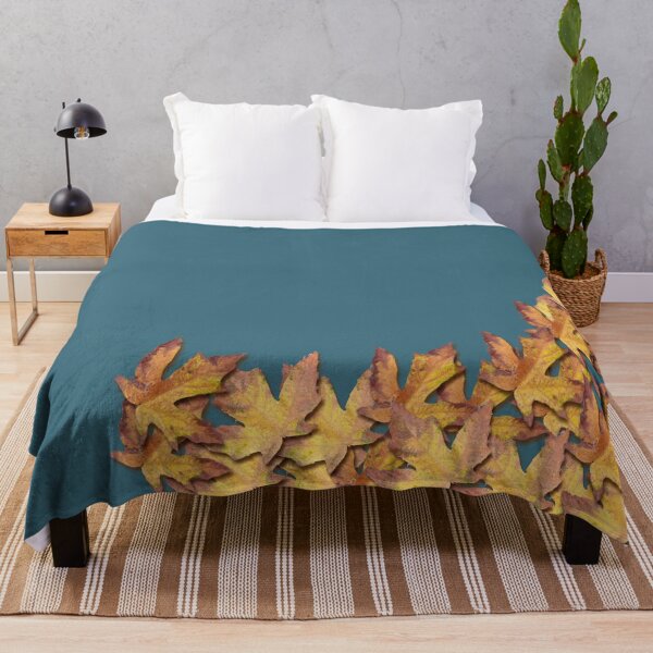 Item preview, Autumn Leaves on Sky Colour designed and sold by LavishWithLove.