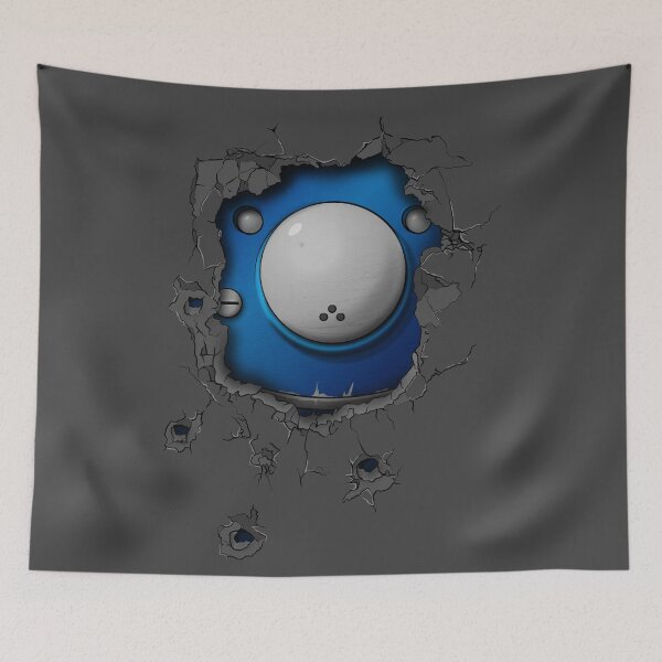 Item preview, Bullet-riddled wall - Tachikoma designed and sold by heavyplasma.