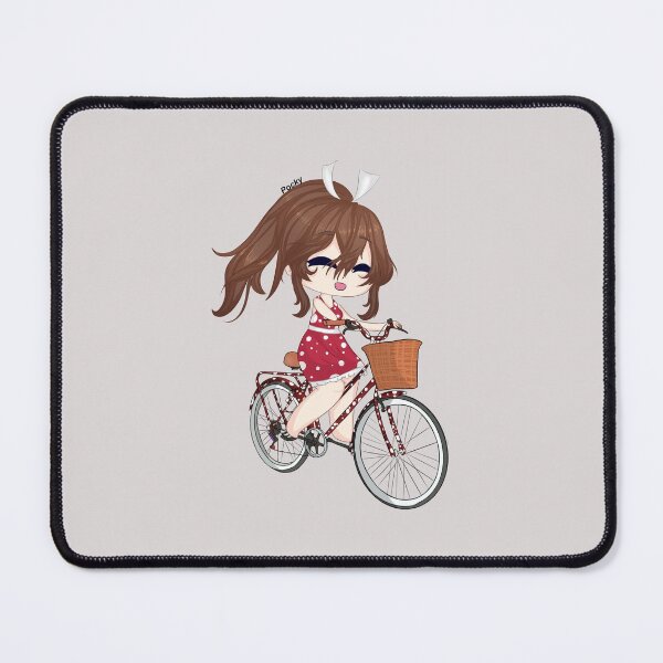 Item preview, Gacha Life- Gacha girl riding bike designed and sold by pockyartstudio.