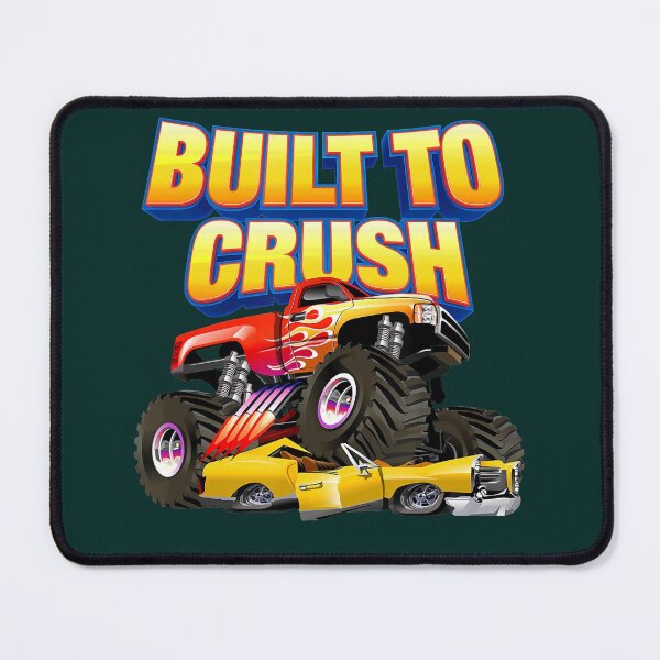 Item preview, Built To Crush Monster Truck designed and sold by The4Geeks.