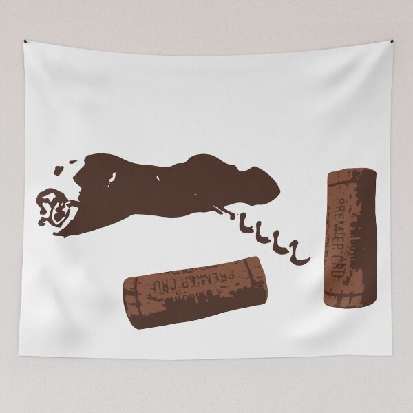 Item preview, wine corkscrew and wine corks designed and sold by leewarddesign.