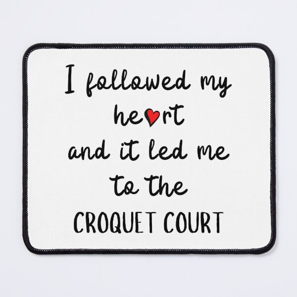 Item preview, I followed my heart and it led me to the Croquet court designed and sold by TheGreenGoat.