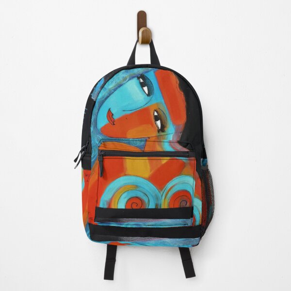 Item preview, COLORFUL YOUNG WOMAN IN TELE designed and sold by Nathalie CLEMENT.