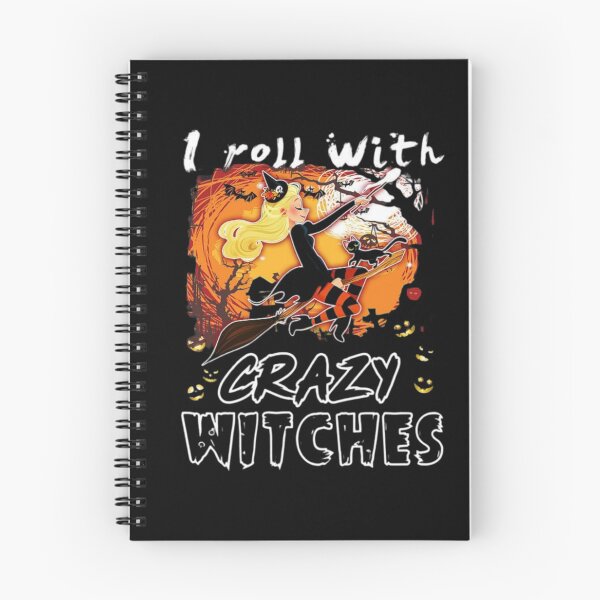 Item preview, I Roll With Crazy Witches designed and sold by StoreRahhal.