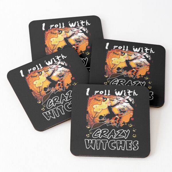 Item preview, I Roll With Crazy Witches designed and sold by StoreRahhal.