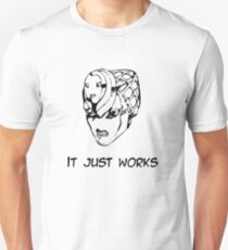 Jojo - It just works (Variant 2 Black) Unisex T-Shirt
