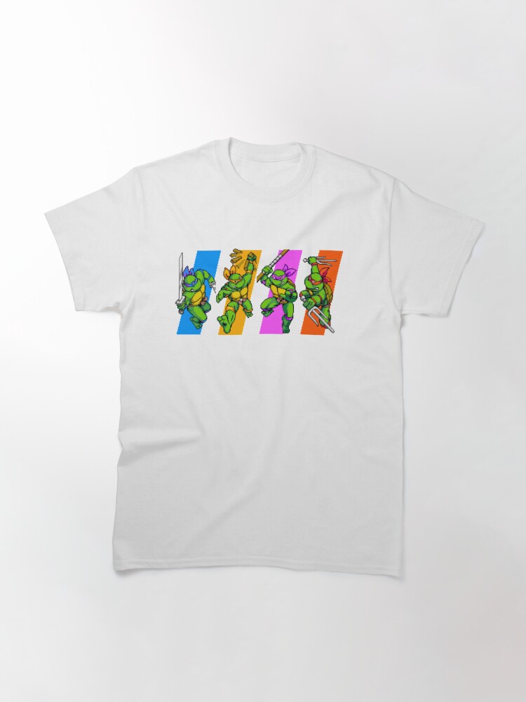 Alternate view of TMNT Turtles in Time Characters Classic T-Shirt