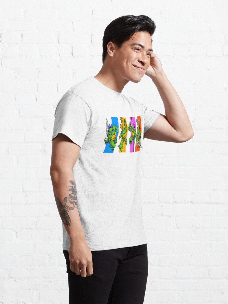 Alternate view of TMNT Turtles in Time Characters Classic T-Shirt