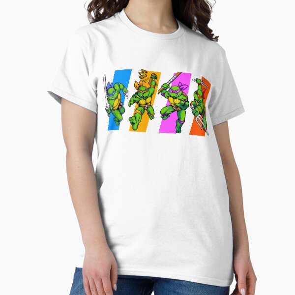 Item preview, TMNT Turtles in Time Characters designed and sold by Funkymunkey.