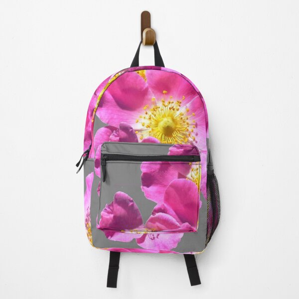 Item preview, WILD CERISE PINK ROSE PATTERNS ABSTRACT GREY ART designed and sold by sharlesart.