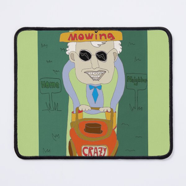 Item preview, Driving Crazy Lawn Mowing designed and sold by Mimi Huang.