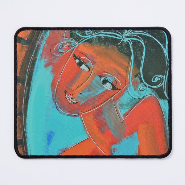 Item preview, YOUNG COLORED WOMAN LOLA designed and sold by Nathalie CLEMENT.
