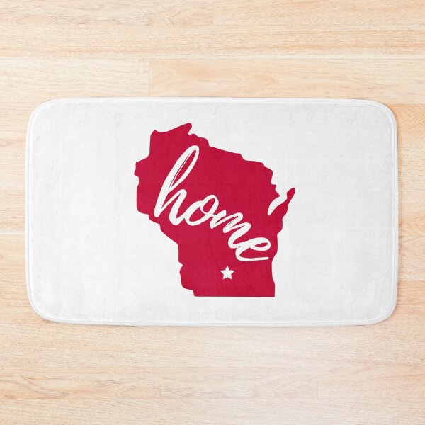 Item preview, red wisconsin home designed and sold by kaelinmeicher.