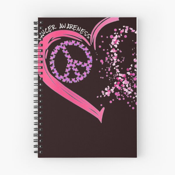 Item preview, Peace Love Cure hearted Pink Ribbon designed and sold by sudotienganh.