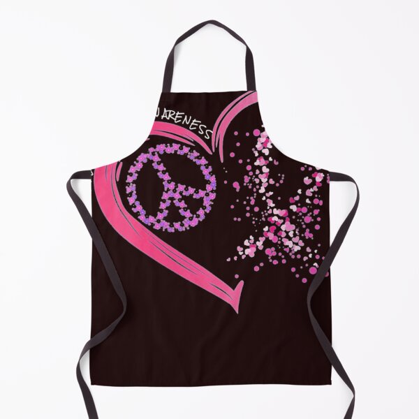 Item preview, Peace Love Cure hearted Pink Ribbon designed and sold by sudotienganh.
