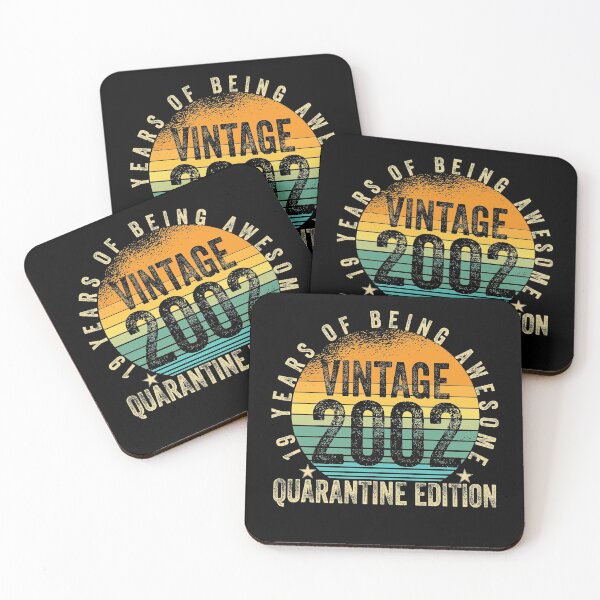 Item preview, 19 Years Old Vintage 2002 Quarantine Edition 19th Birthday designed and sold by OusmaneProDz.