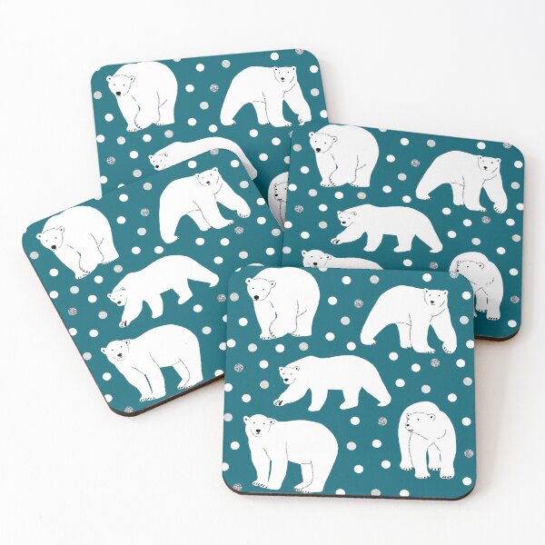 Item preview, Arctic Animals Collection- Polar Bears designed and sold by Katsillustration.