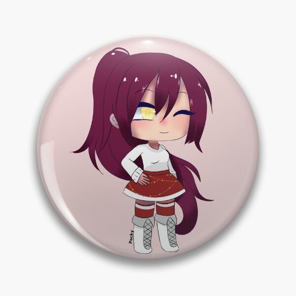 Artikelvorschau, Gacha Life - Gacha Mädchen mit gelben Augen entworfen und verkauft von pockyartstudio.