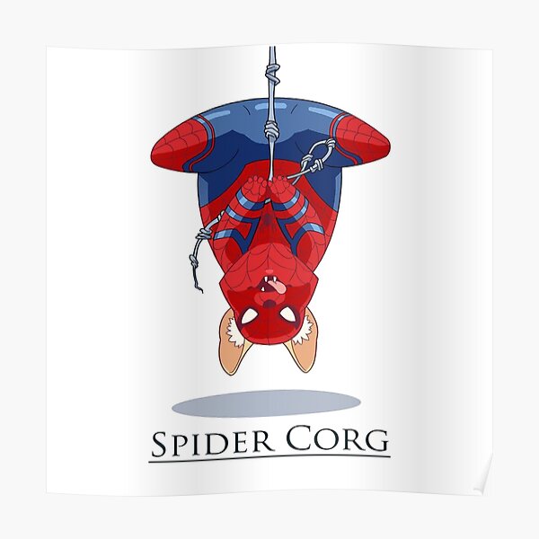 Spider Corg Poster