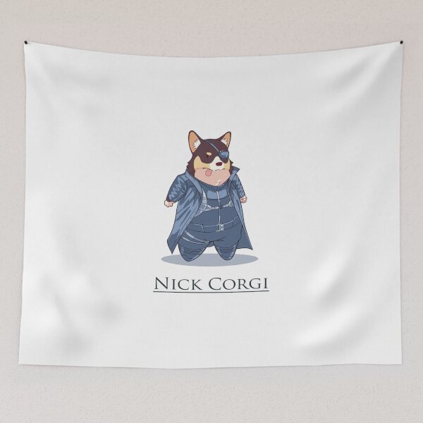 Item preview, Nick corgi designed and sold by Pets-love-it.