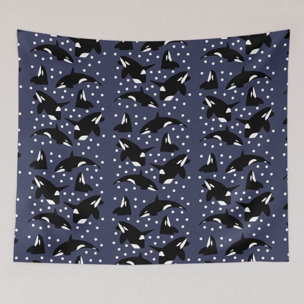 Item preview, Arctic Animals Collection- Orcas designed and sold by Katsillustration.