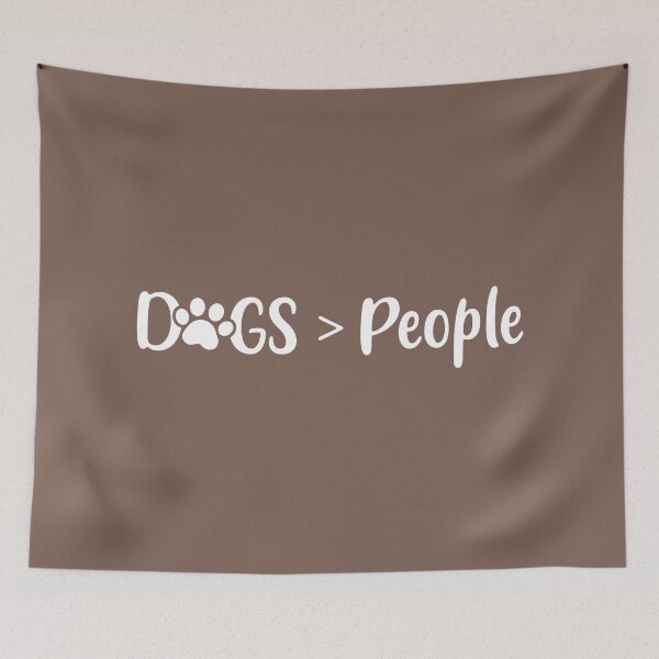Item preview, Dogs > People (Brown BG) designed and sold by FilipeFerreira.