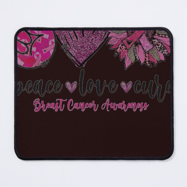 Item preview, Peace Love Cure Breast Cancer Leopard designed and sold by sudotienganh.