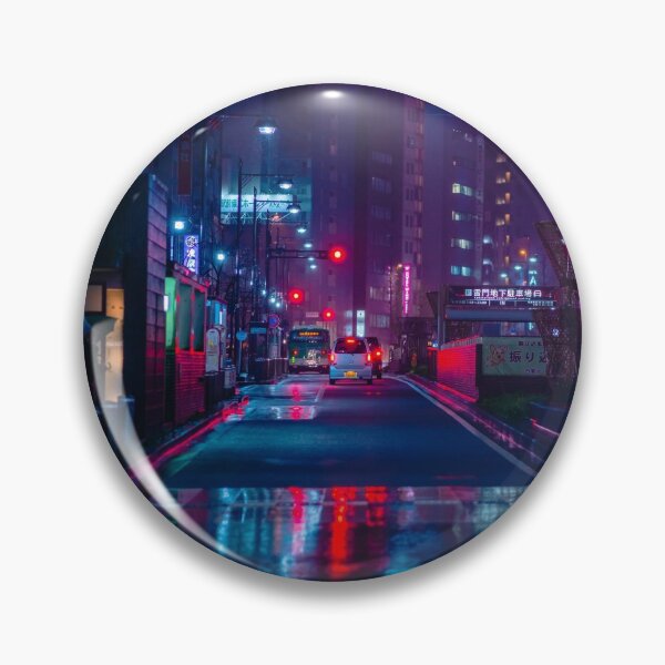 Artikelvorschau, Tokio bei Nacht Neon-Handyhülle Nr. 2 entworfen und verkauft von angelisart.