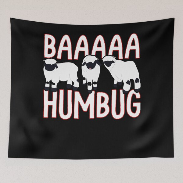 Item preview, Baaaaa-Humbug-Funny-Valais-Blacknose-Sheep designed and sold by YeseniaReyes01.
