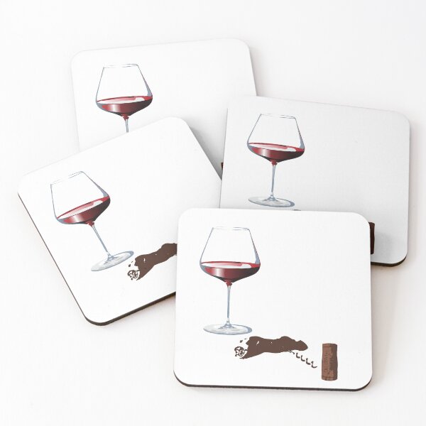 Item preview, Wine glass, wine corkscrew and corks designed and sold by leewarddesign.