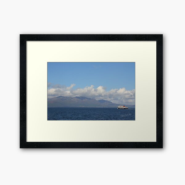 Item preview, MV Caledonian Isles approaching Arran designed and sold by Jondave.