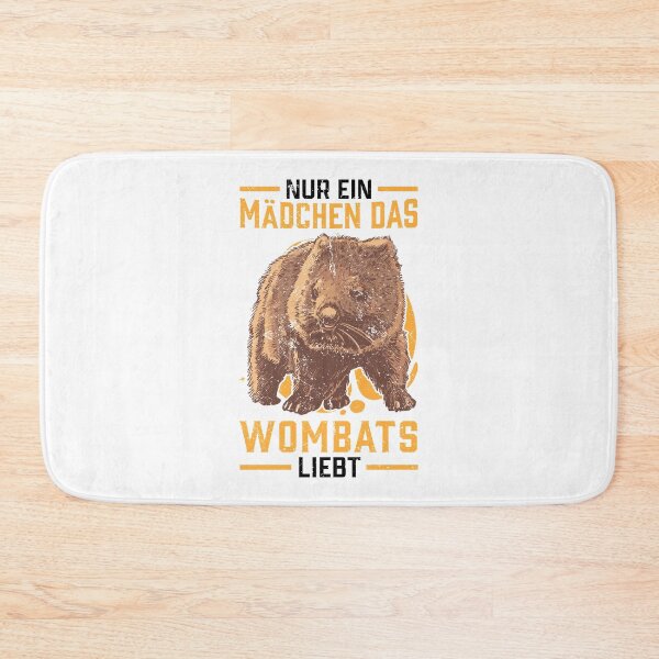Item preview, Wombat girl marsupial Australia travel designed and sold by madgrfx.