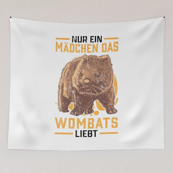 Item preview, Wombat girl marsupial Australia travel designed and sold by madgrfx.