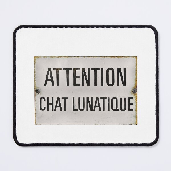 Item preview, chat lunatique designed and sold by Val Goretsky.