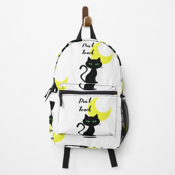 Item preview, Don't Touch - Black Cat and the Moon designed and sold by YoungESC.