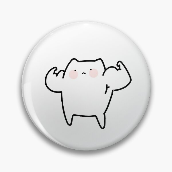 Item preview, Muscle Cat designed and sold by gud-doodle.